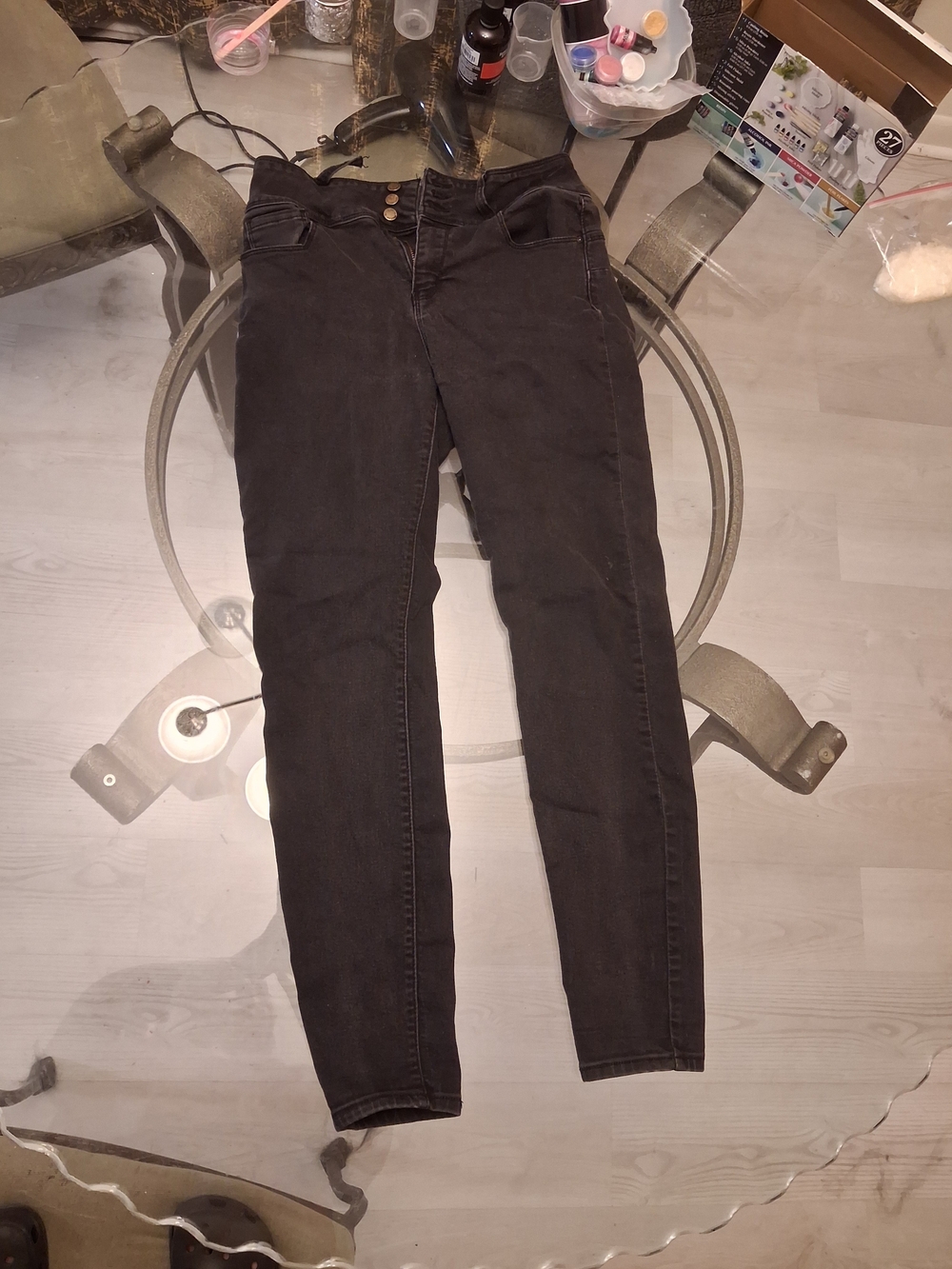Wax Jean High Rise Black Women's Jeans
